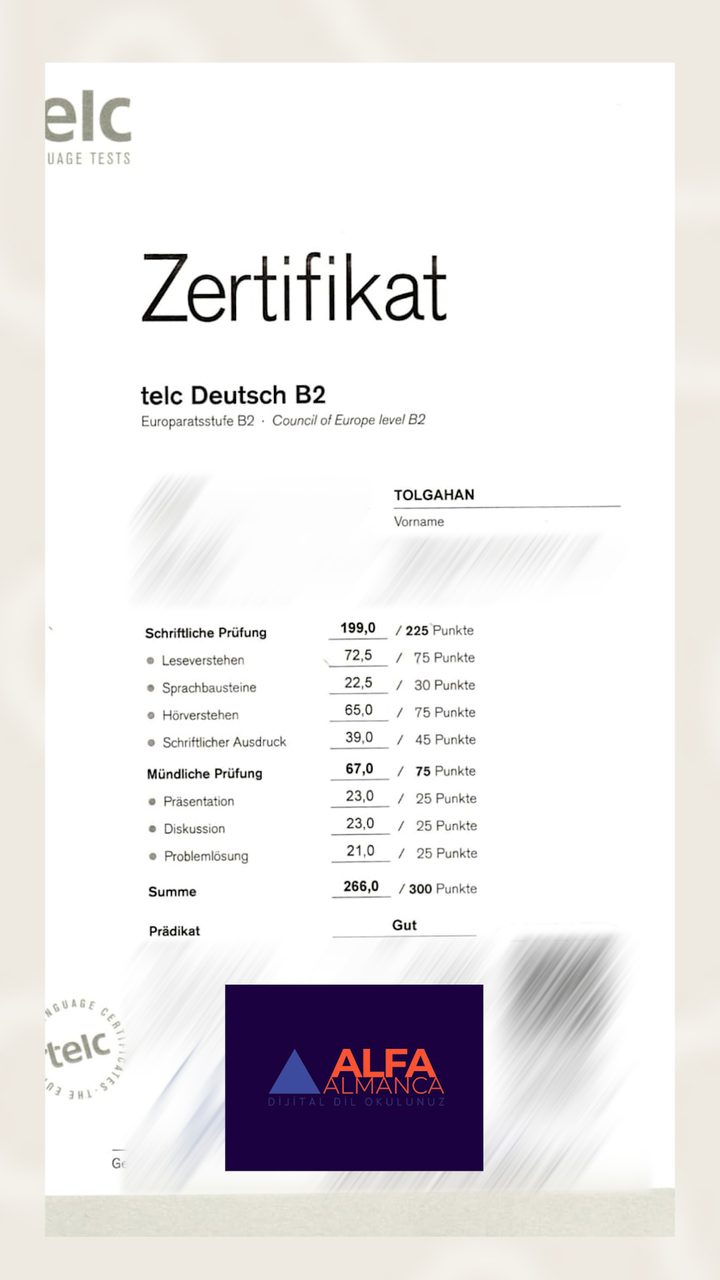 Öğrenci başarı sertifikası
